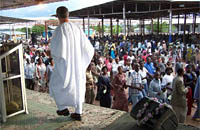 Adoration in Brazzaville